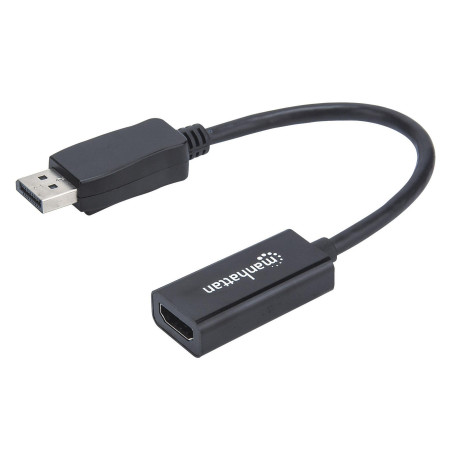 Adattatore manhattan displayport a hdmi m/f [iadap dp-hdmif2m]