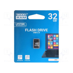Pen drive 32gb goodram piccolo upi2-0320k0r11 usb2.0 nero [upi2-0320k0r11]