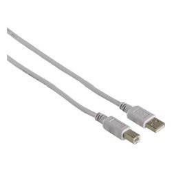 Cavo hama usb 2.0 type-a a type-b 1,5m m/m grigio bulk [00034694]