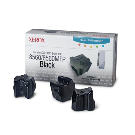 Inchiostro solido xerox 3 stick nero phaser 8560 [108r00726]