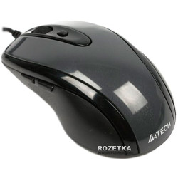 Mouse a4tech n-708x usb ottico 1600dpi nero [a4tmys44125]