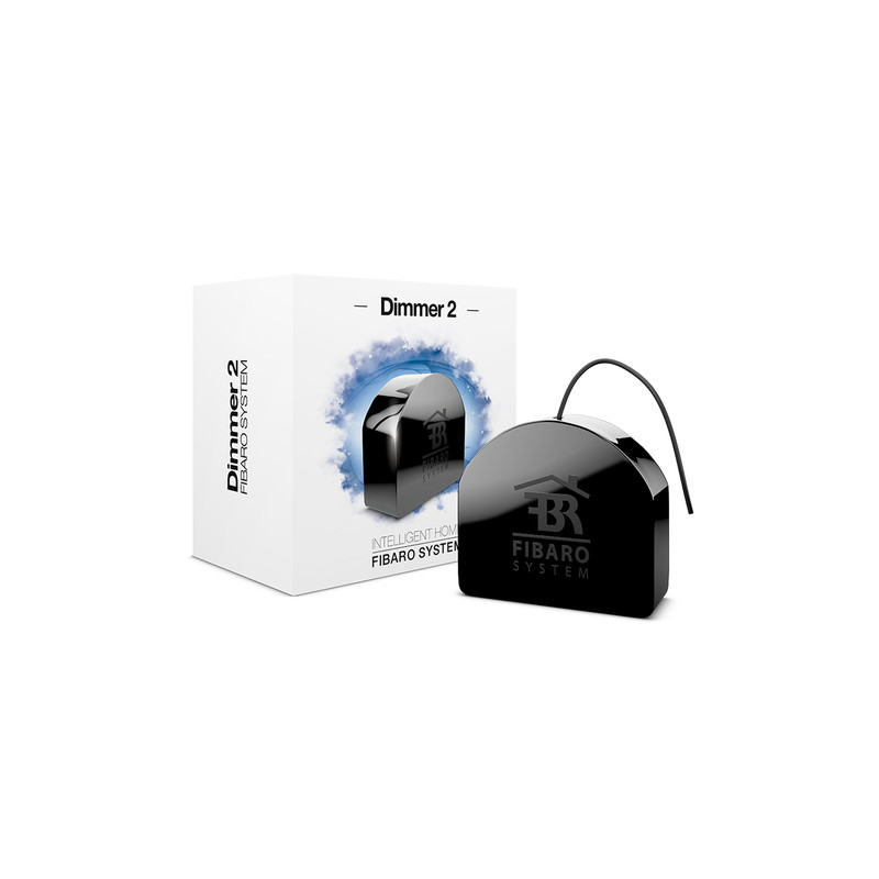 Fibaro dimmer 2 libera installazione nero [fgd-212 zw5]