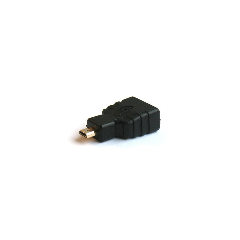 Adattatore savio cl-17 micro-hdmi a hdmi m/f nero