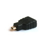Adattatore savio cl-17 micro-hdmi a hdmi m/f nero