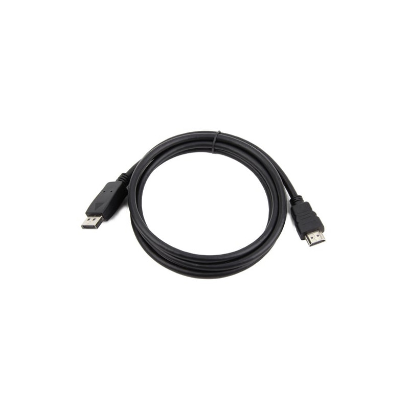 Cavo gembird displayport a hdmi m/m 3m nero [cc-dp-hdmi-3m]