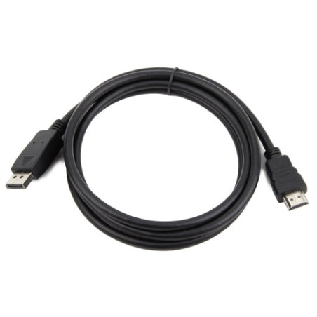 Cavo gembird displayport a hdmi m/m 3m nero [cc-dp-hdmi-3m]