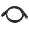 Cavo gembird displayport a hdmi m/m 3m nero [cc-dp-hdmi-3m]