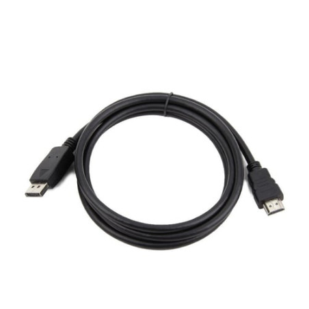 Cavo gembird displayport a hdmi m/m 1.8m nero [cc-dp-hdmi-6]
