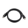 Cavo gembird displayport a hdmi m/m 1.8m nero [cc-dp-hdmi-6]