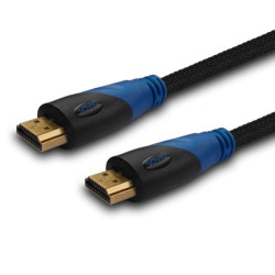 Cavo savio cl-02 hdmi a hdmi m/m 1.5m nero/blu