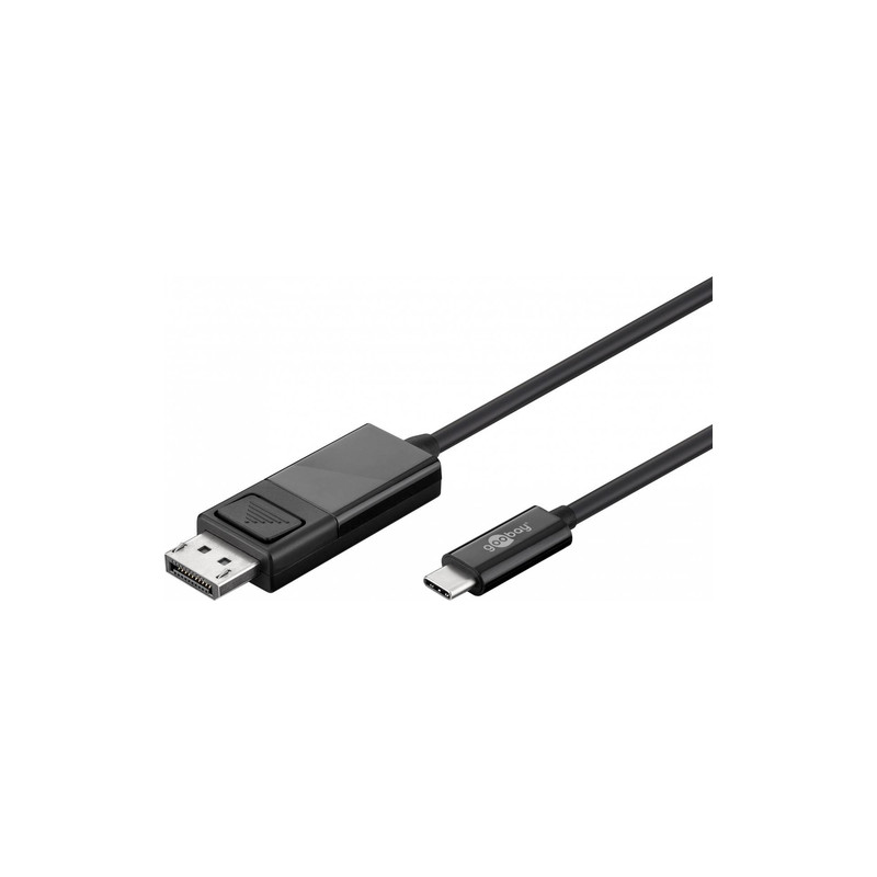 Cavo goobay 79295 usb-c a displayport m/m 1.2m nero