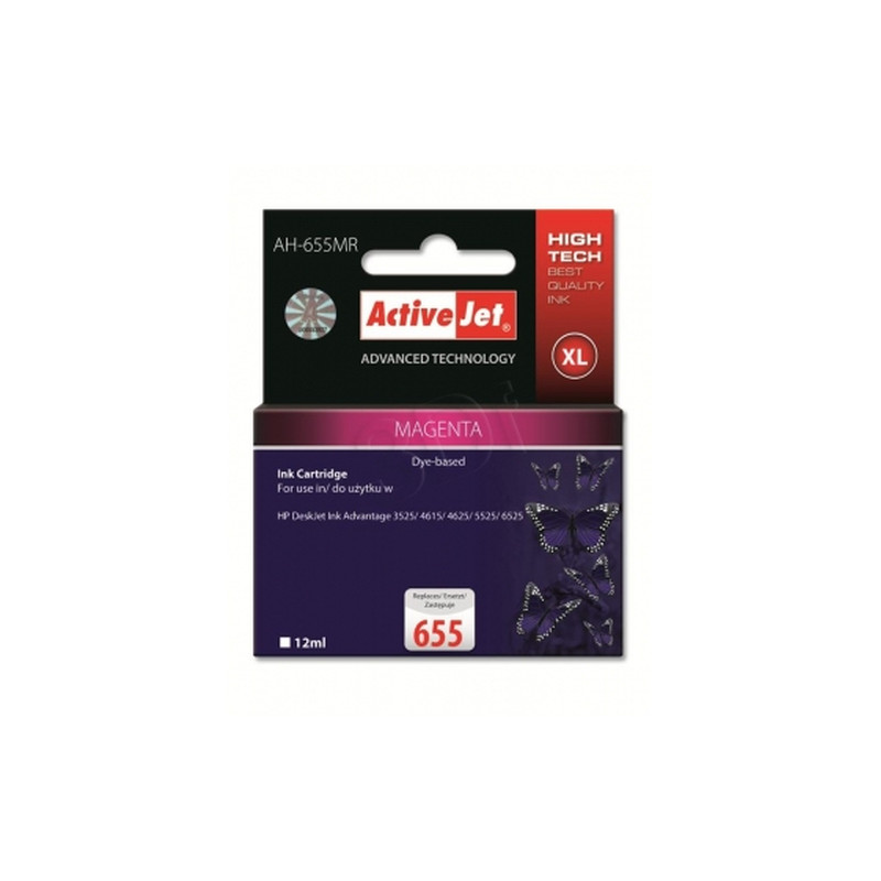 cartuccia activejet ah-655mr 12ml magenta 600pagine