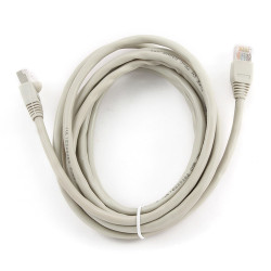 Cavo di rete gembird pp6u-3m 3m cat6 u/utp (utp) grigio