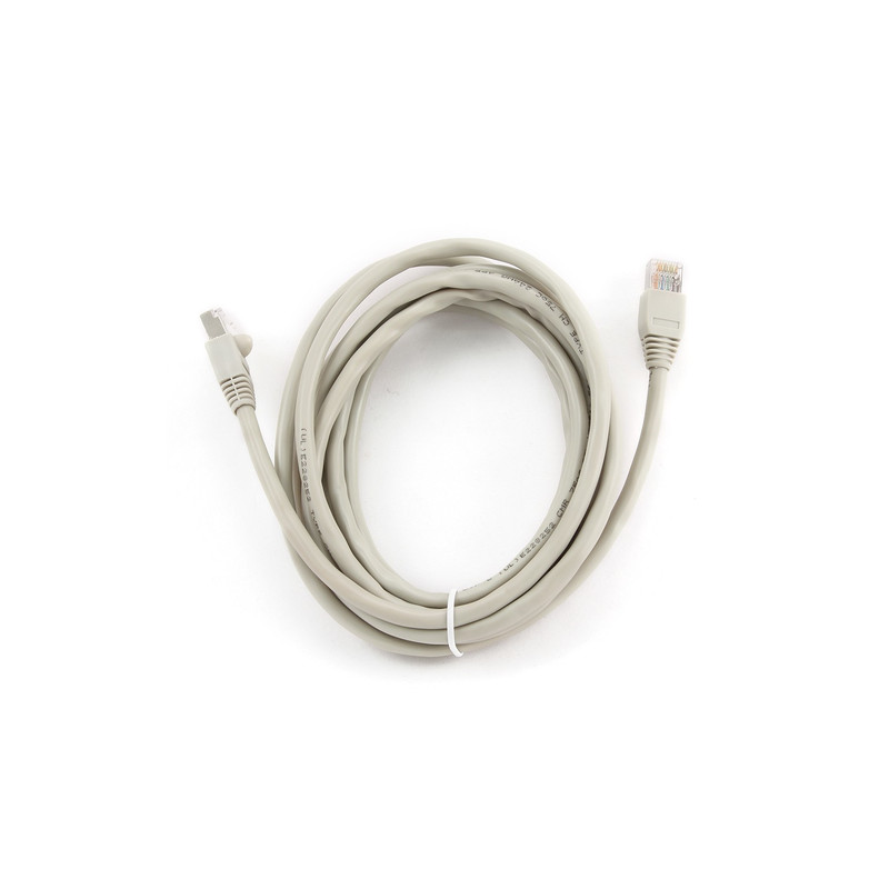 Cavo di rete gembird pp6u-3m 3m cat6 u/utp (utp) grigio