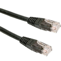 Cavo di rete gembird pp12-3m/bk 3m cat5e u/utp (utp) nero
