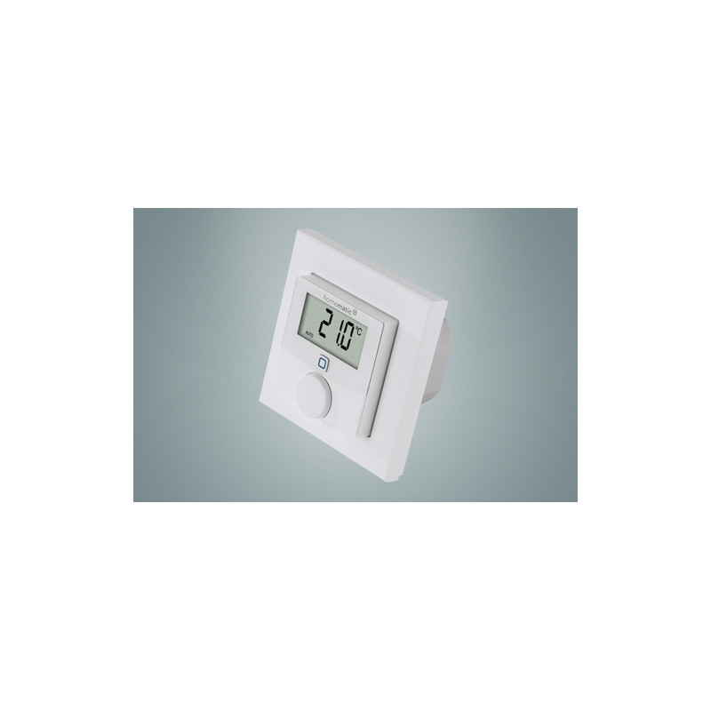 Termostato ip homematic a muro senza fili hmip-bwth 230v bianco