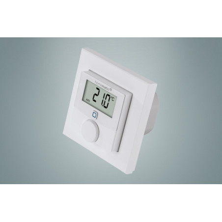 Termostato ip homematic a muro senza fili hmip-bwth 230v bianco