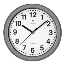 Lowell justaminute 00710 quartz wall clock argento