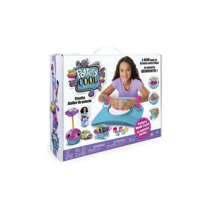 Pottery cool studio kit per ceramiche per bambini