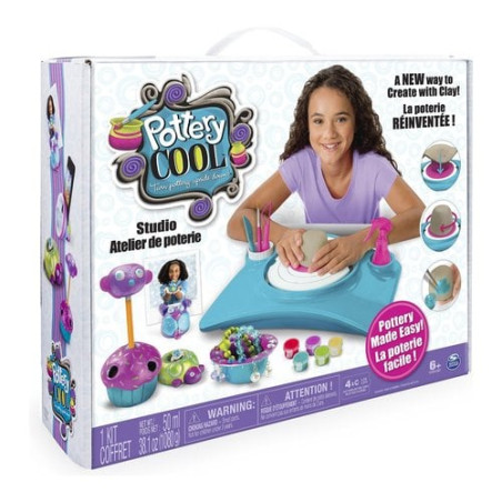 Pottery cool studio kit per ceramiche per bambini