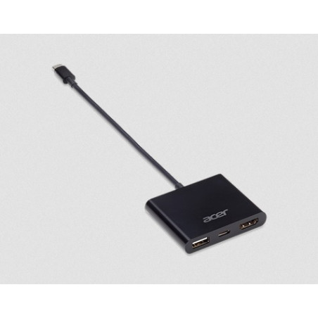 Adattatore acer np.cab1a.020 usb-c a pd & hdmi & usb-a