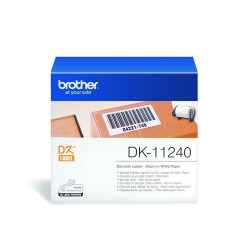 Nastro etichette brother dk-1124 nero su bianco