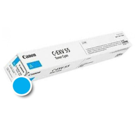 Toner originale canon c-exv 55 18000pagine ciano
