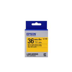 Nastro etichettatrice epson label cartridge pastel lk-7ybp 36mm