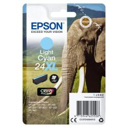 Cartuccia epson singlepack light 24xl claria photo hd 740pagine ciano