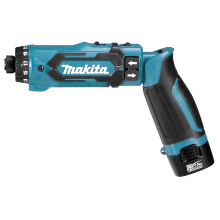 Avvitatore makita df012dse 200giri/min 7.2v con 2 batterie