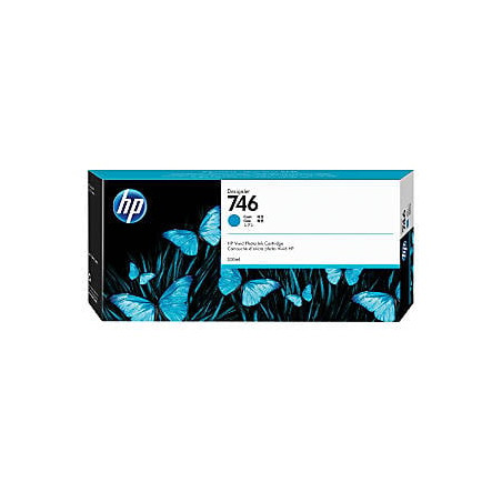 Cartuccia hp 300ml no.746 ciano [p2v80a]