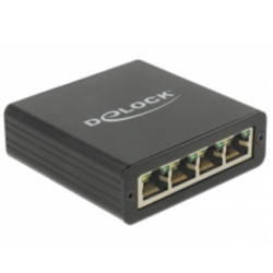 Adattatore delock 62966 1x usb 3.0 type-b a 4x gigabit lan rj45