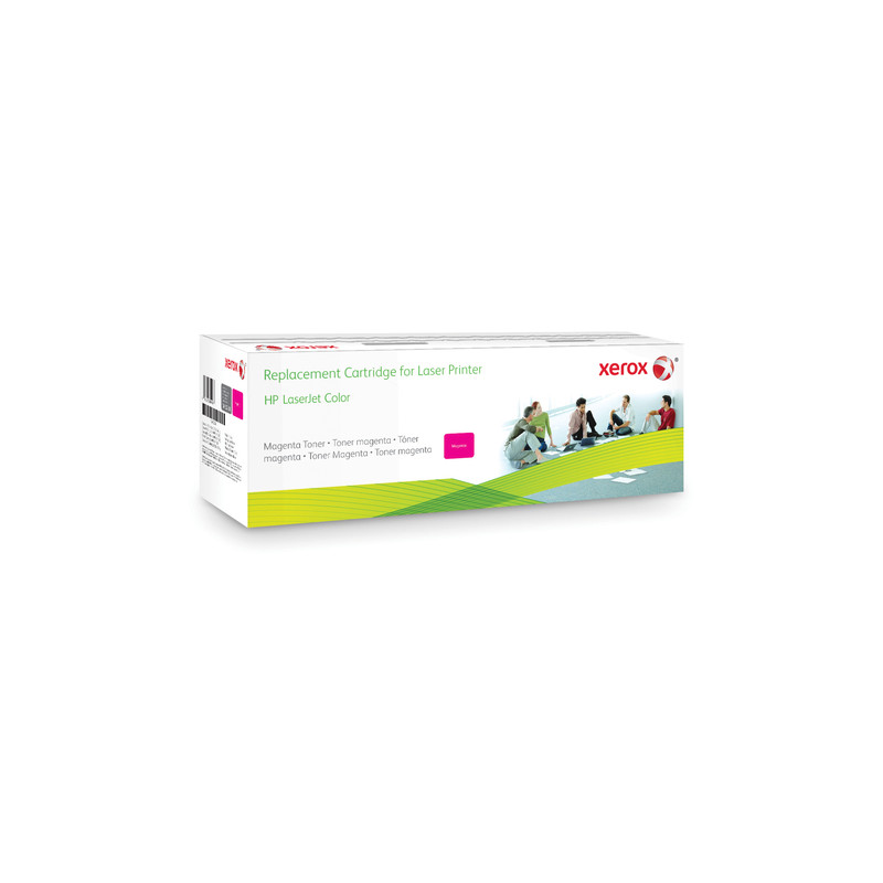 Toner xerox magenta per hp cf363a. colour laserjet enterprise m552,