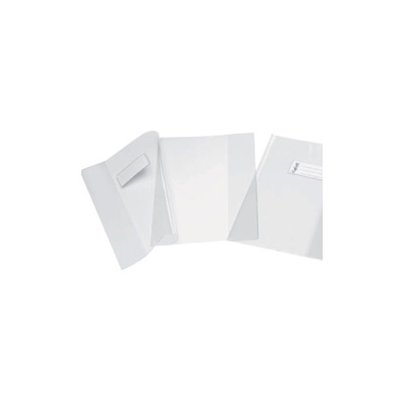 Coprimaxi pvc 200mic supercristallo neutro s/alette 21x30cm riplast