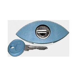 Blocchetto di chiusura per pannelli con serratura di sicurezza