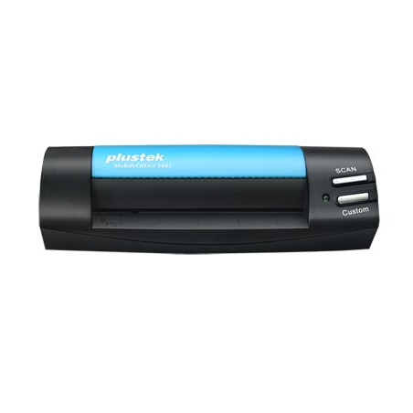 Scanner plustek mobileoffice s602 1200 x 1200dpi a6 nero/blu