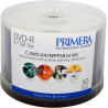 Confezione dvd-r primera stampabili inkjet gloss 50 pezzi [c-dmr47wppws-50sb]