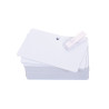 Card plastiche evolis pvc 20mm 100pz bianco [c4512]
