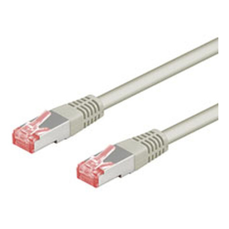 Cavo di rete goobay cat 6-050 lc sstp pimf 0.5m grigio [93568]