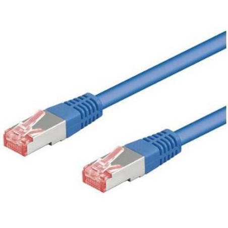 Cavo di rete goobay cat 6-300 lc sstp pimf 3m blu [95502]