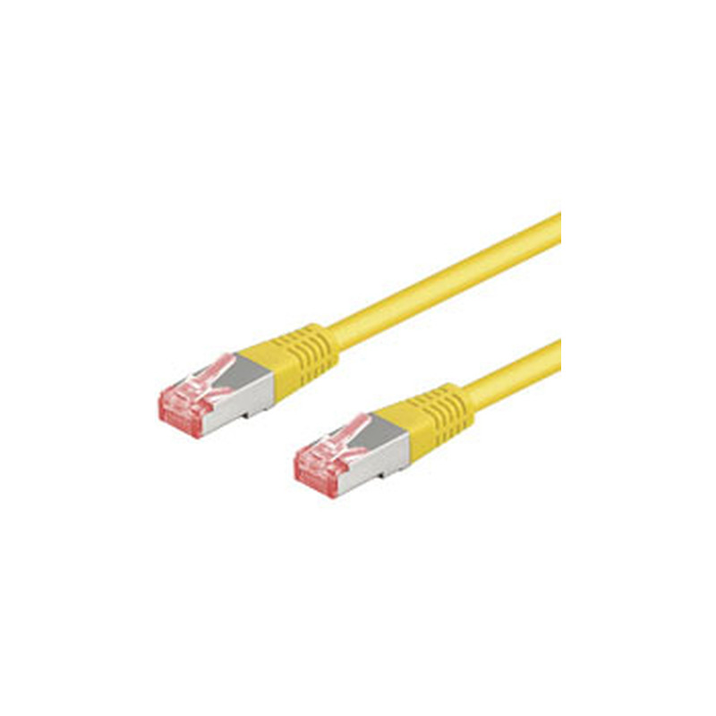 Cavo di rete goobay cat6 3,0m giallo s/ftp [68302]