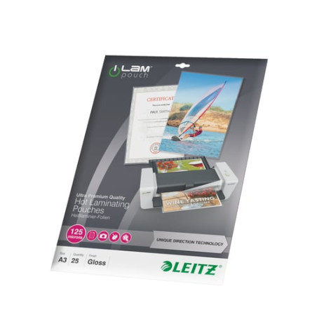 Pouches leitz ilam a3 125mic 25pz [7489-00-00]