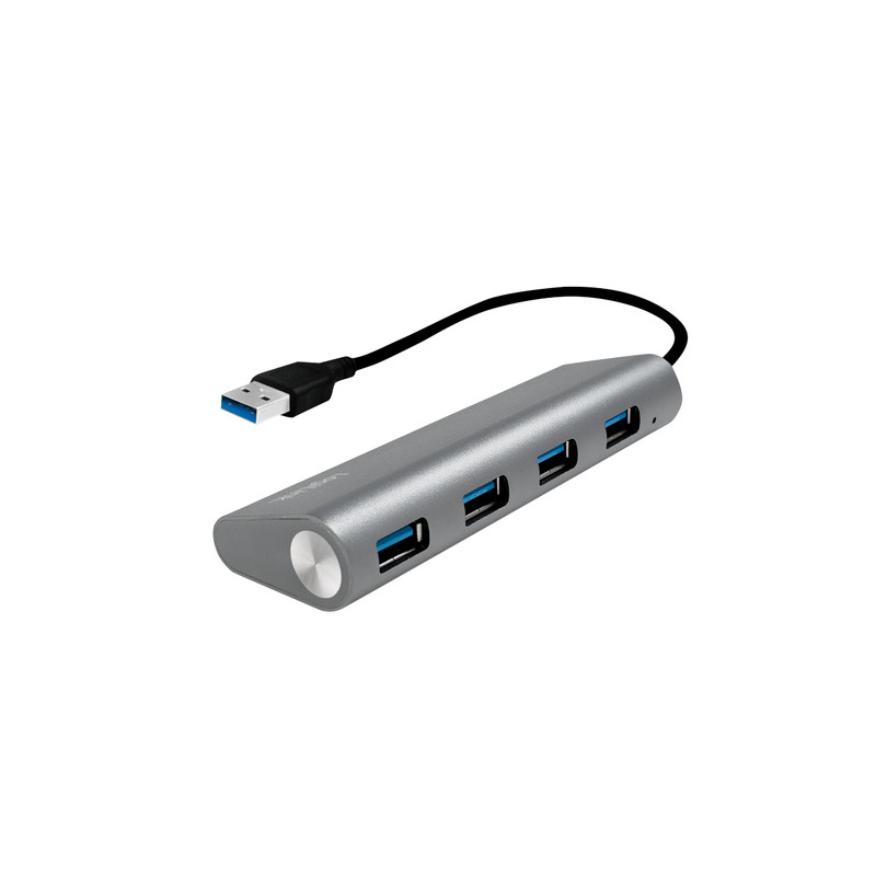 Hub usb logilink usb 3.0 4-port grigio [ua0307]
