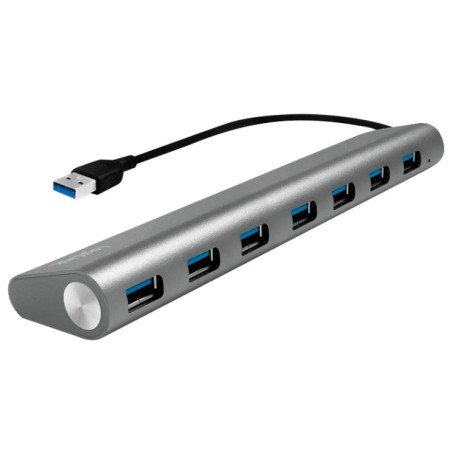 Hub usb logilink usb 3.0 7-port grigio [ua0308]