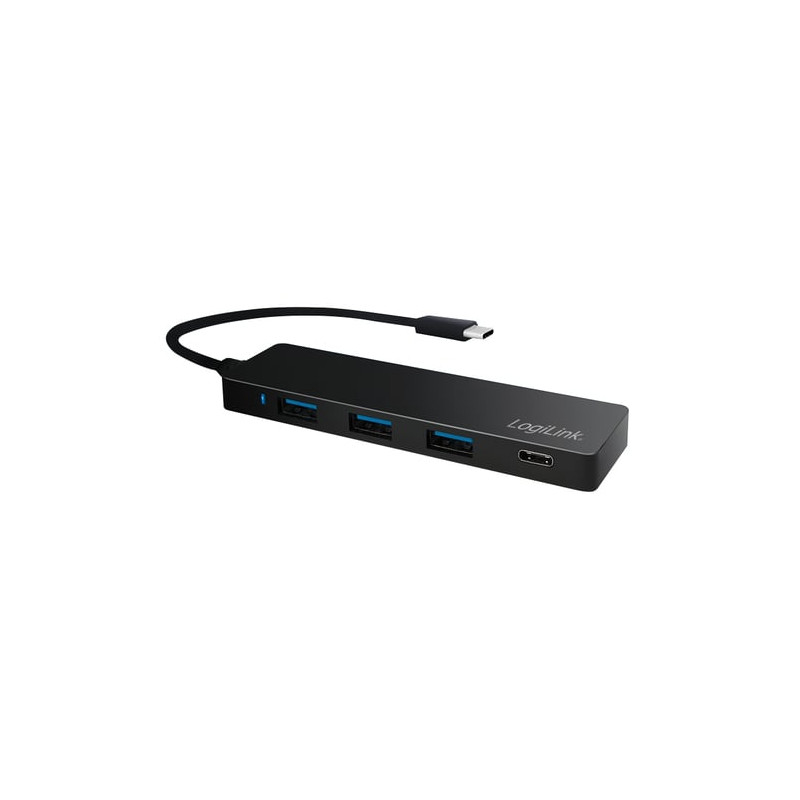 Hub usb logilink usb 3.1 hub type-c 3+1-port [ua0311]