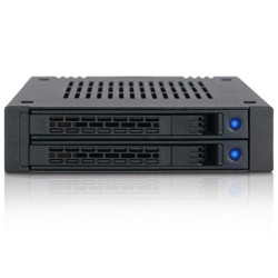 Backplane icybox 2x 2.5'' sata/sas su 3.5" hdd/ssd [mb742sp-b]
