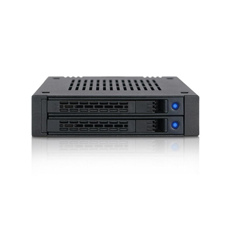 Backplane icybox 2x 2.5'' sata/sas su 3.5" hdd/ssd [mb742sp-b]