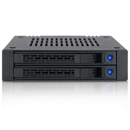 Backplane icybox 2x 2.5'' sata/sas su 3.5" hdd/ssd [mb742sp-b]