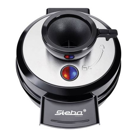 Macchina per cialde steba germany we 20 nero, acciaio [18-28-00]