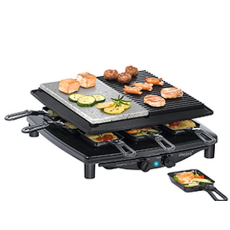 Steba rc4 plus deluxe grill da tavolo elettrico nero 1450w